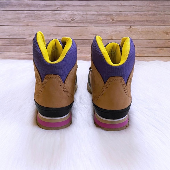 Timberland Women’s Euro Hiker Waterproof Boots In Wheat - Picture 5 of 7